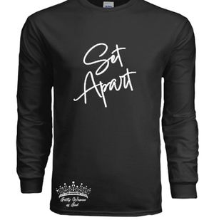 Set Apart - Black Longsleeve Shirt