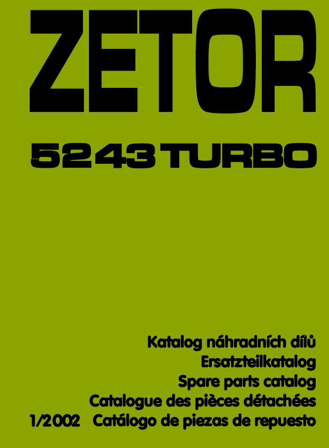 Zetor Parts Catalogs