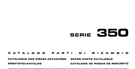 Fiat 350 Tractor - Parts Catalog