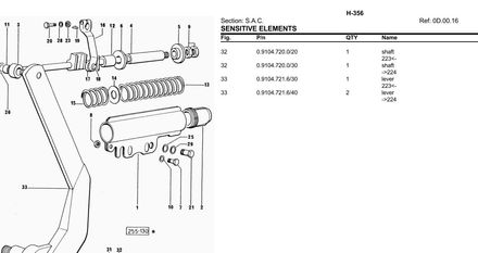 Hurlimann H-356  Parts Catalog