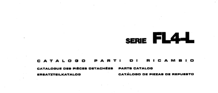 Fiatallis FL4-L Parts Catalog