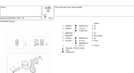 Landini Powermax 165 (2006-2009) Parts Catalog