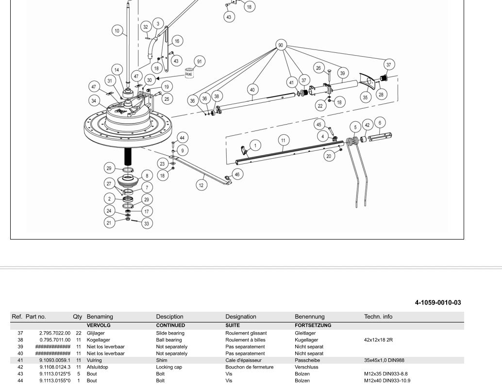 Iseki Parts Catalogs