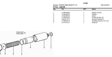 Hurlimann H-358  Parts Catalog