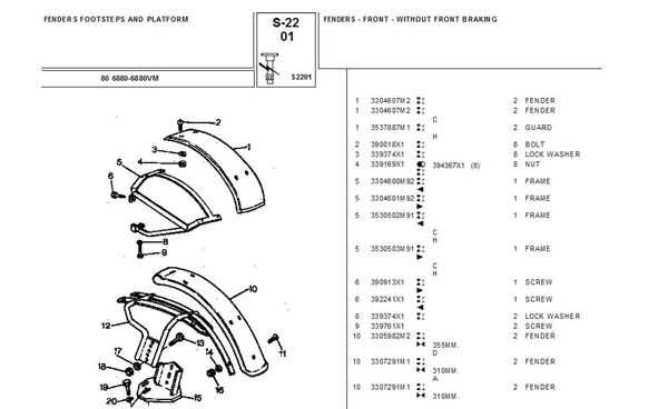 Landini 6880 6880 Vm- Parts Catalog