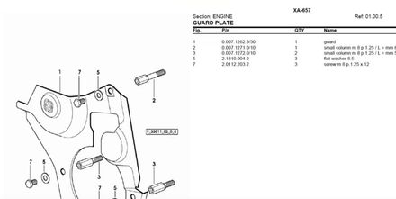 Hurlimann XA - 657 Parts Catalog