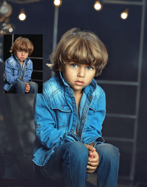“Creating Mood and Character in a Boy’s Portrait”