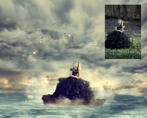 Fantasy Composite edit /Photoshop camera raw