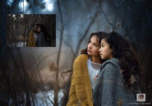 Edición Artística en Photoshop: &quot;Atiyana &amp; Daleimy&quot;