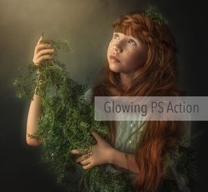 Glowing PS Action and video demo