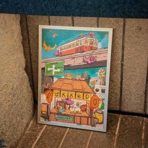 BLOK M Art Print 