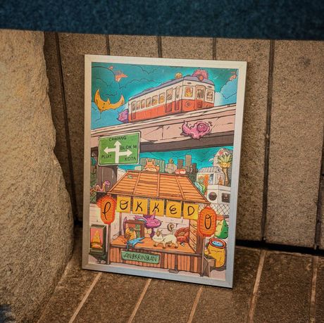 BLOK M Art Print 