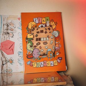 Play Pokkedo Art Print
