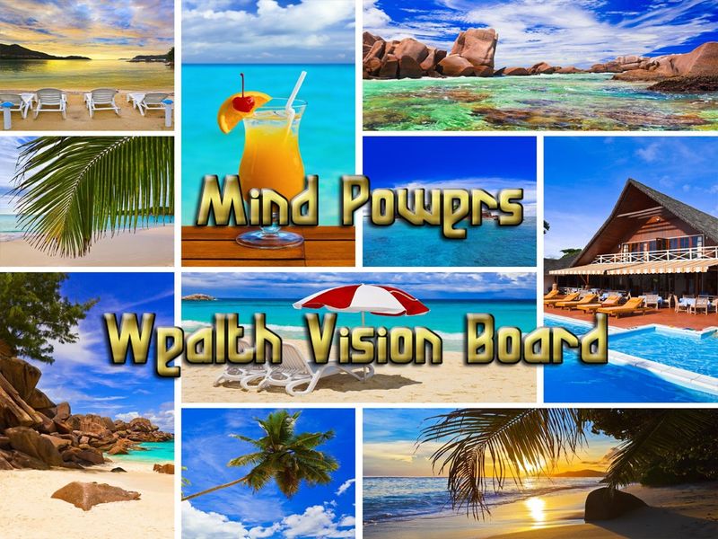 Mind Powers - Wealth Vision Board Mind Movie