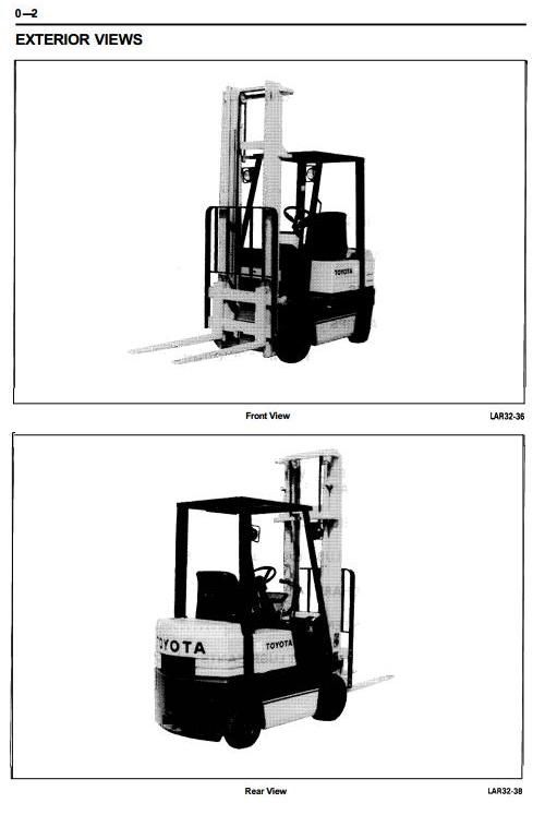 Toyota 5FGC10, 5FGC13, 5FGC15 LPG Forklift Truck Workshop Service Repair Manual (CE006+CE010)