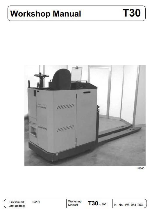 Linde T30R Pallet Truck 012-02 Series Service Training (Workshop) Manual