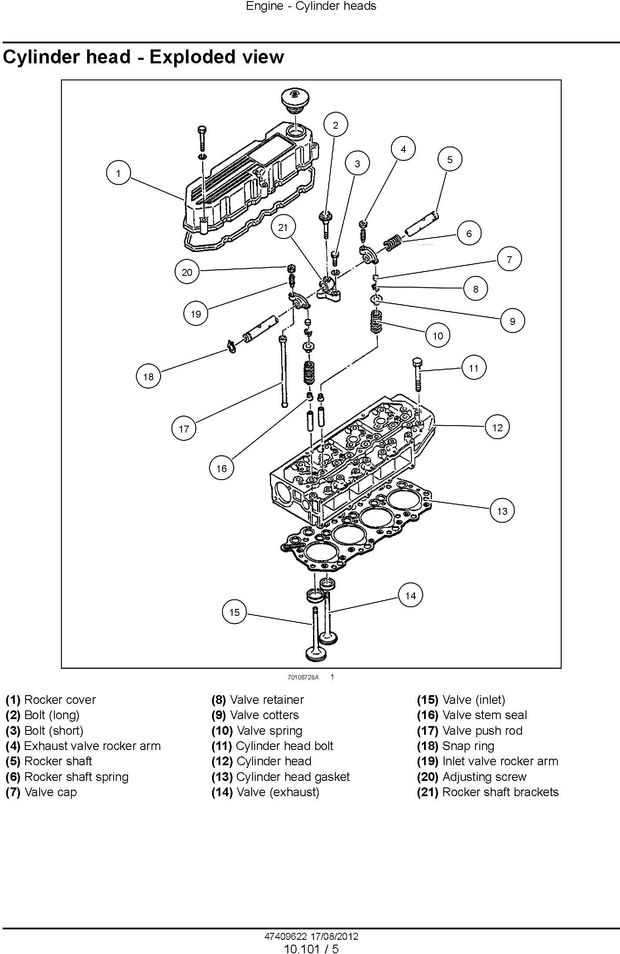 Mitsubishi S4Q, S4Q2 Engine (used in CNH Tractors Boomer 40 and Boomer 50) Service Manual