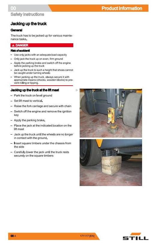 Still R70-60, R70-70, R70-80 Diesel Forklift Truck Series R7090, R7091,R7092 Workshop Service Manual