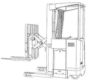 Hyster N30XMXDR3, N45XMXR3 Electric Reach Truck B264 Series Spare Parts Manual