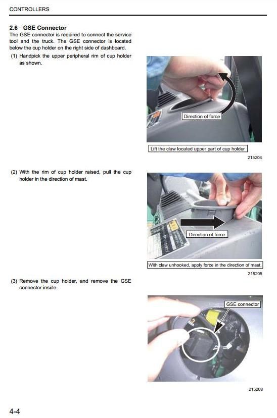 Mitsubishi FD15N, FD18N, FD20CN, FD20N, FD25N, FD30N, FD35N Diesel Forklift Truck Service Manual