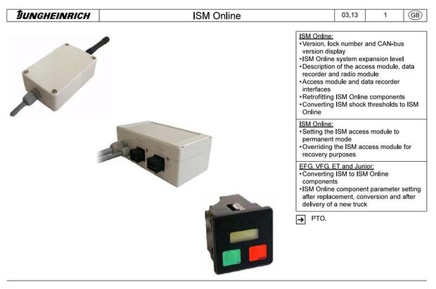 Jungheinrich EFG213, EFG215, EFG216, EFG216K, EFG218, EFG218K, EFG220 ForkLift Truck Service Manual