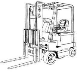 Yale ERC070HG, ERC080HG, ERC100HG, ERC120HG Electric Forklift Truck A839 Series Service Manual