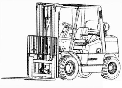 Hyster H3.50XMS, H3.75XMS, H4.00XMS, H4.50XM, H5.00XM,H5.50XM Forklift Truck K005 Ser.Service Manual