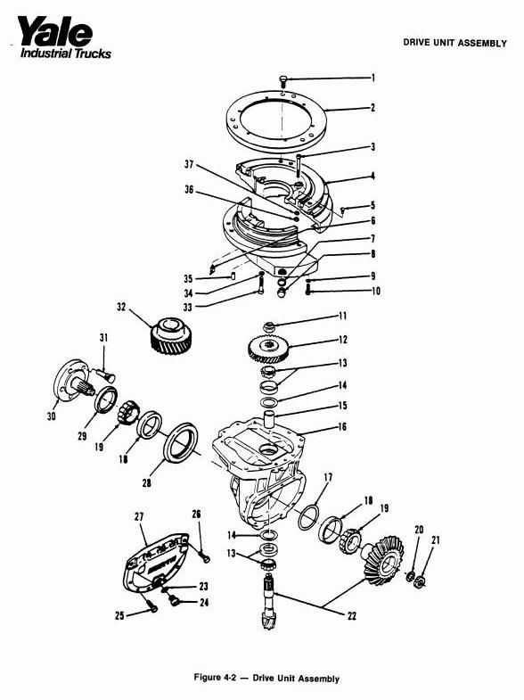 Yale OS030EA High Lift Order Selector Workshop Service Maintenance Manual