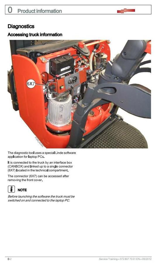Linde L14, L14AP, L16, L16AP Pallet Stacker (SN.A00001-) 372 Series Service Training Workshop Manual