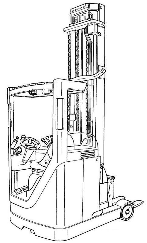 Linde R20hd Linde R14, R16, R20 Explosion Protected Electric Reach Truck 113 Series ...