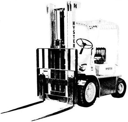 Hyster H30H, H40H, H50H, H60H Forklift Truck D003 Series Workshop Service Manual