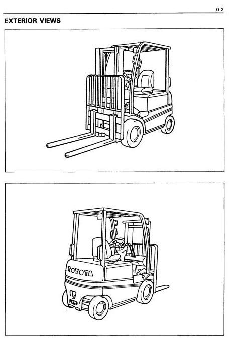 Toyota (BT) FBMF16, FBMF20, FBMF25, FBMF30 Electric Forklift Truck Workshop Service Manual (C4311-1)
