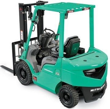 Mitsubishi FD10N, FD15N, FD18N, FD20(C)N, FD25N, FD30N, FD35AN Diesel Forklift Truck Service Manual