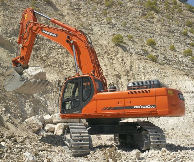Doosan DX480LC, DX520LC (SN. from 5001) Crawler Excavator Workshop Service Manual