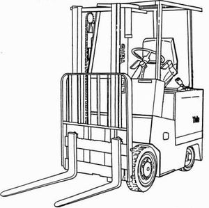 Yale ERC060HC, ERC070HC, ERC080HC, ERC100HC, ERC120HC Electric Lift Truck Service Maintenance Manual