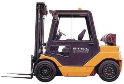 Still R70-35T, R70-40T, R70-45T LPG Forklift Truck Series R7084, R7085, R7086 Operating Instructions