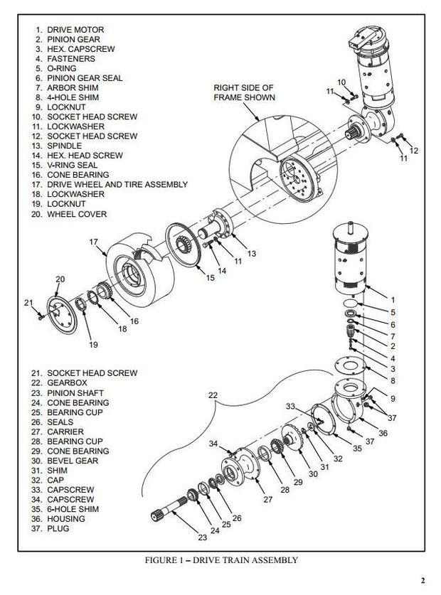 Hyster E30FR, E30FR-24, E35FR, E40FR, E45FR, E50FR Electric Forklift Truck Z943 Serie Service Manual