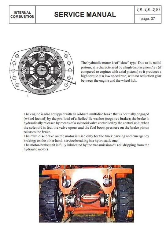 BT Cargo Range Forklift Truck CBD1.5, CBD1.8, CBD2.0, CBG1.5, CBG1.8, CBG2.0 Workshop Service Manual