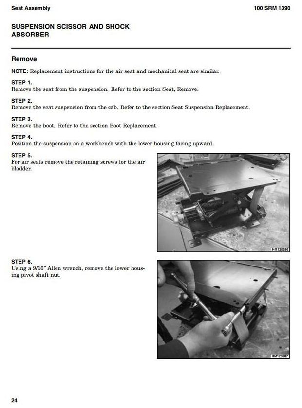 Hyster RS45-27/31CH;RS46-36/41L/S/LS-CH;RS46-33/38L/S/LS-IH;RS45-24/28IH C222 Series Service Manual