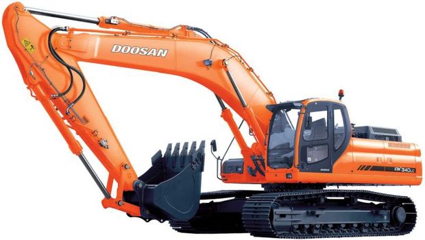Doosan DX340LC (SN from 5001) Crawler Excavator Workshop Service Manual