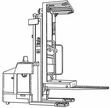 Yale OS030EA High Lift Order Selector Workshop Service Maintenance Manual