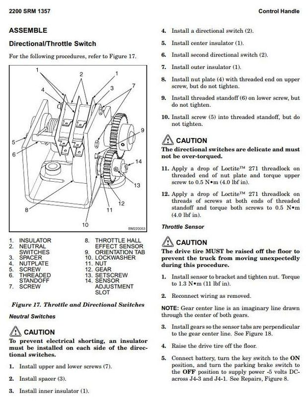 Hyster C60Zac, C80Zac Pallet Truck B478, B479 Series Workshop Service Manual