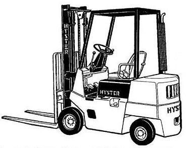 Hyster S1.25XL, S1.50XL, S1.75XL, H1.25XL, H1.50XL,H1.75XL Forklift Truck C001 Series Service Manual