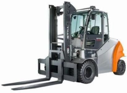 Still RX60-60, RX60-70, RX60-80 Electric Forklift Truck Series 6341, 6342, 6343, 6344 Parts Manual