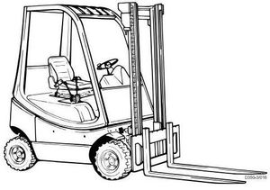 Linde H12T, H16T, H18T, H20T LPG Forklift Truck 350-03 series Operating Instructions (User Manual)