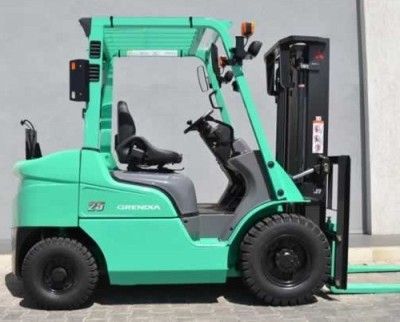 Mitsubishi FD10, FD15, FD18, FD20, FD25, FD30, FD35A Diesel Forklift Truck Workshop Service Manual
