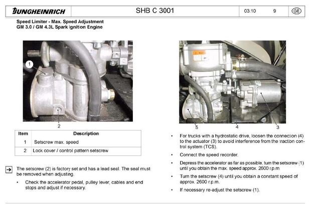 Jungheinrich DFG/TFG 540S, 545S, 550S (from 12.2014) ForkList Truck Workshop Service Manual