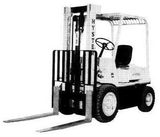 Hyster H30H, H40H, H50H, H60H Diesel and LPG Forklift Truck E003 Series Workshop Manual (Europe)