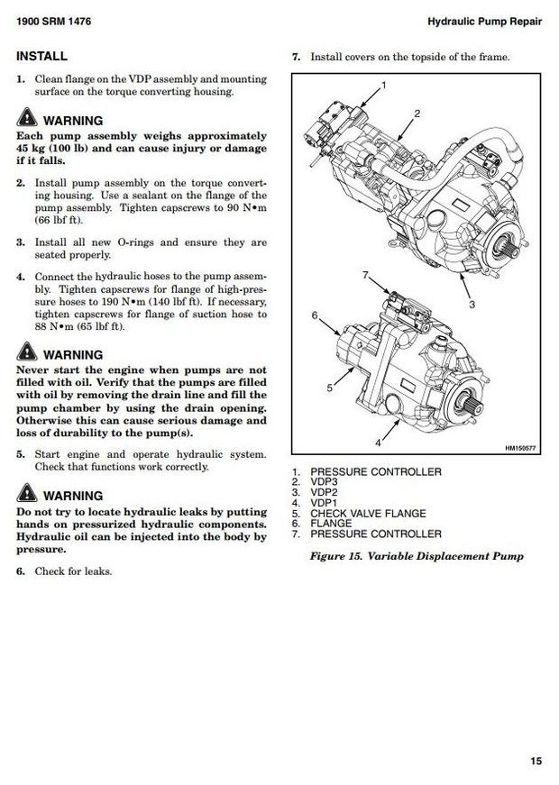 Hyster RS45-27/31CH;RS46-36/41L/S/LS-CH;RS46-33/38L/S/LS-IH;RS45-24/28IH C222 Series Service Manual