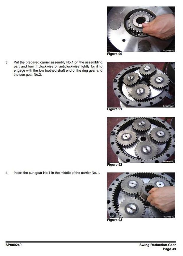 Doosan DX340LC (SN from 5001) Crawler Excavator Workshop Service Manual